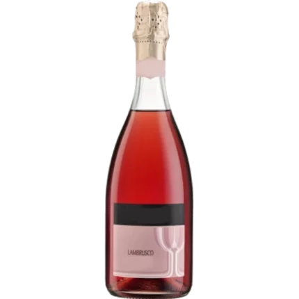 botella lambrusco rosado