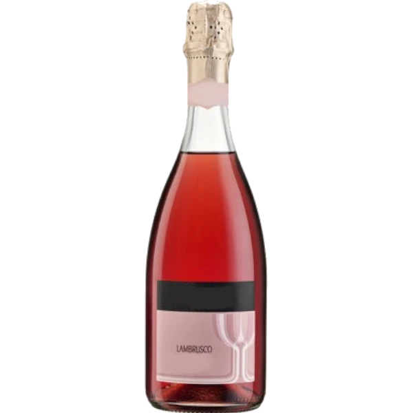 botella lambrusco rosado