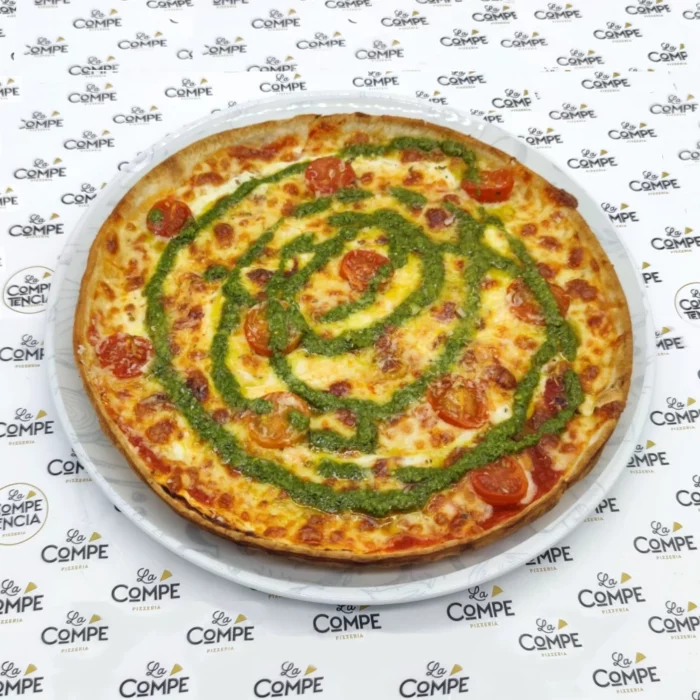 pizza al pesto